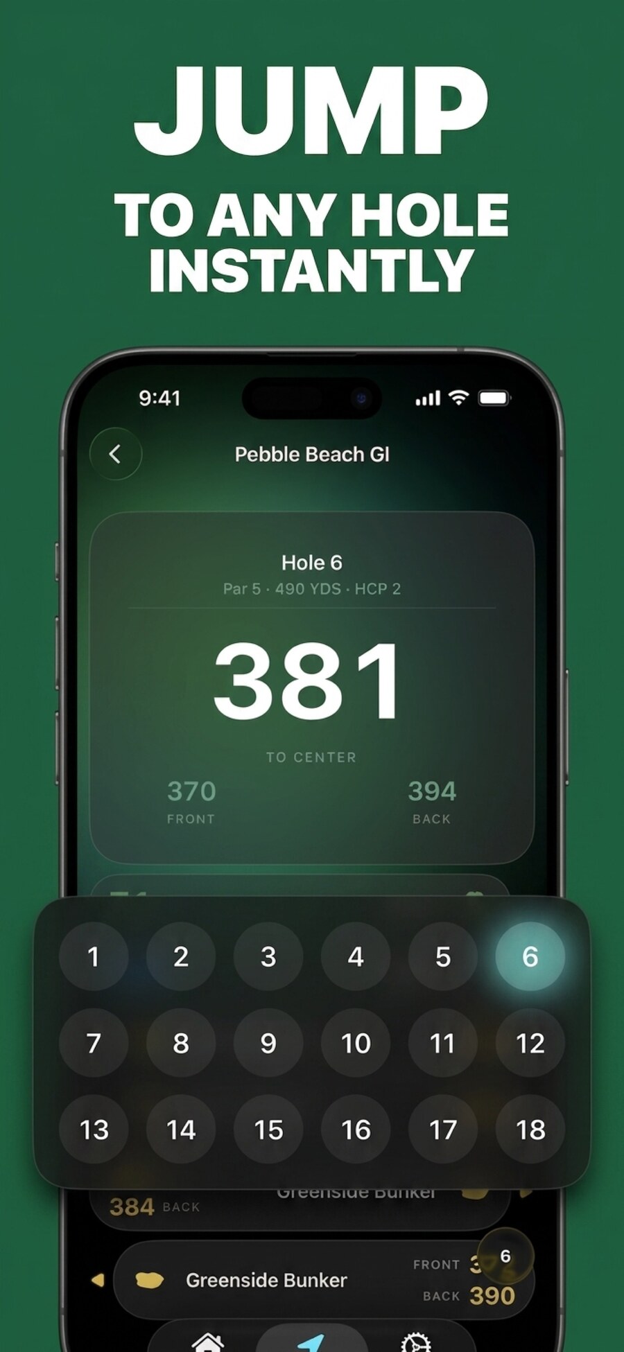 Hole picker grid